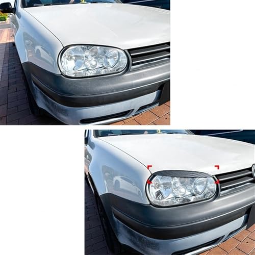 Couverture sourcil sourcil phare voiture Golf 4 finition précise - 6