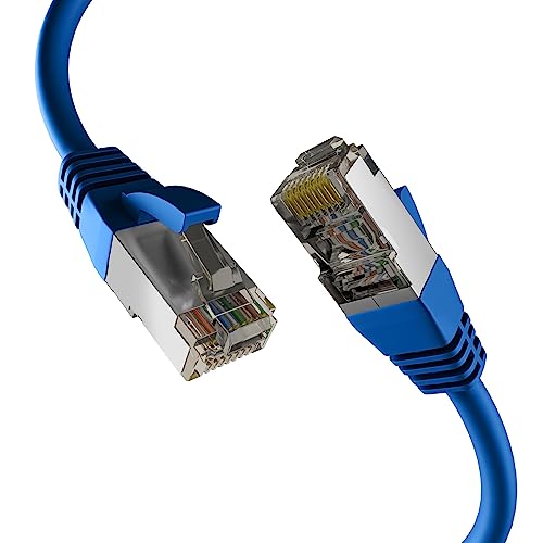 EFB-Elektronik Câble patch RJ45 S/FTP PIMF CAT8.1 Bleu 5 m