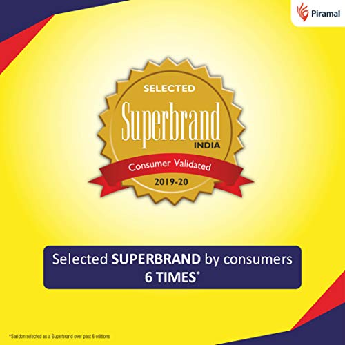 Saridon Quick Relief Tablets, Pack of 12 Strips of 10 Tablets, 120 Tablets, White