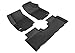 3D MAXpider Complete Set Custom Fit All-Weather Floor Mat for Select Chevrolet Equinox Models - Kagu Rubber (Gray)