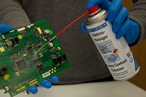 WEICON Elektro-Reiniger 400 ml, Kontaktreiniger für Elektronik, Platinenreiniger, Leiterplattenreiniger