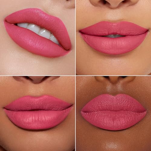 Image of MAKI YIKA Pink Lipstick Matte for Women Color Stay Long Lasting Lipsticks
