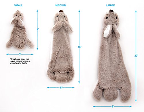 Best Pet Supplies 2-in-1 Stuffless Squeaky Dog Toys with Soft, Durable Fabric for Small, Medium, and Large Pets, No… - Image 5