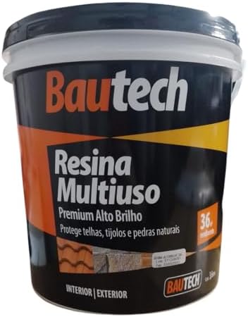 Bautech Resina Acrílica Multiuso 3,6l - Brilho Incolor