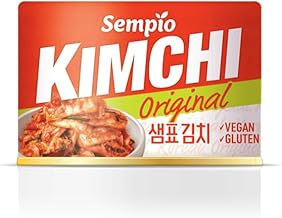 Sempio Original Canned Kimchi 5.64 oz (Pack of 12), Korean Authentic Fermented Pickled Cabbage, Perfect for Accompanying Ramen, Noodles and Rice, Stable Canned Kimchi