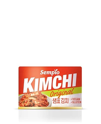 Sempio Dosen-Kimchi (Original, 160g x 12) - Authentischer koreanischer Chinakohl in der Dose. Vegan, Nicht-GVO