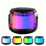 【Bluetooth 5.0 Wide Compatibilities】 This Wireless speaker have Bluetooth 5.0 for greater stability & distance. Latest USB C port for fast charging. MicroSD card slot. This wireless speaker is compatible with a wide range of devices such as tablets, ...