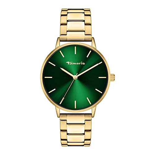 Damen-Armbanduhr mit Edelstahl-Armband von Tamaris