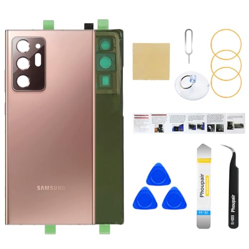 Vitre arrière Note 20 Ultra 5G Samsung OEM piece reparation bronze