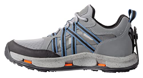 KORKERS Sapato All Axis com sola TrailTrac, cor: carvão/preto, tamanho: 9 (OS4501BK-09)