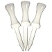 Pride Golf Tee - 2-1/8 inch Stepdown Tee - 25 Count (White)