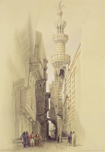Art mural classique le Minaret d'El Rhamree haute qualité