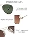 JOOX Polarized Aviator Sunglasses for Women Men, UV400 Protection Lens and Lightweight Metal Pilot Frame