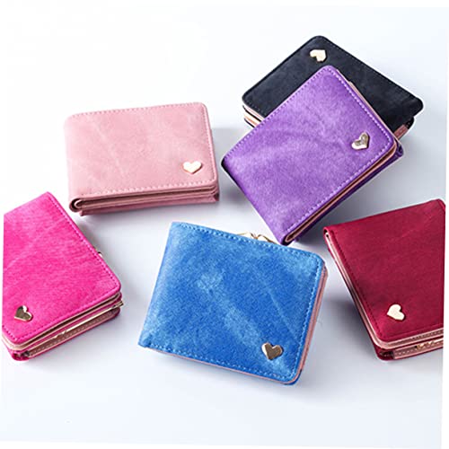 Fashion Women's Wallet Short Imitation Denim Coin Purse Credit Card Slot Organized Wallet3