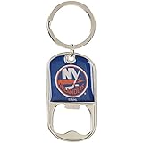 Aminco NHL New York Islanders Dog Tag Bottle Opener Keychain, 4