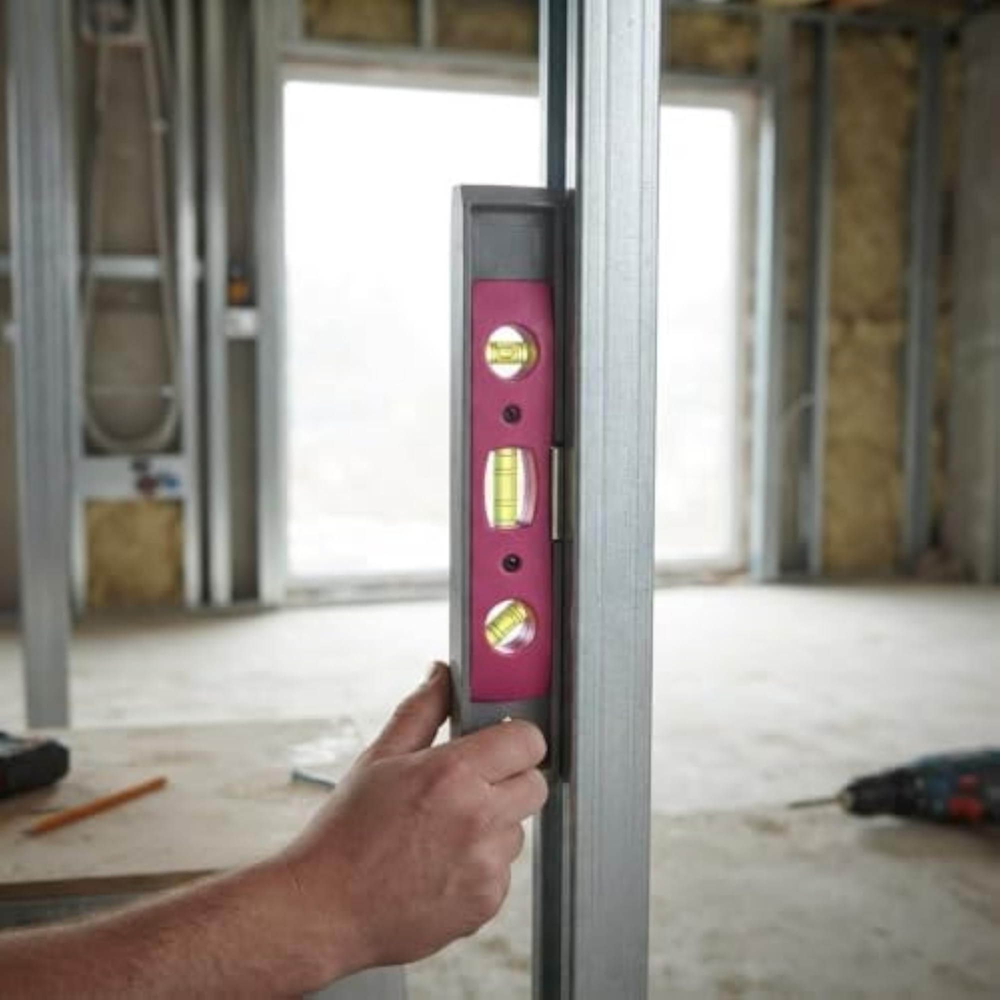 9 Inch Torpedo Spirit Level with Magnet, Accurate Measurements