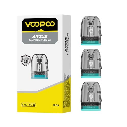 VOOPOO Argus gbvtB V2 PodJ[gbW 0.4/0.7/1.0i2.0mlj 1i3jiCOSM 2.0̗p ARGUS G3p|bh u[v[ I[KXp Argus Z2/ARGUS A/Argus P2/