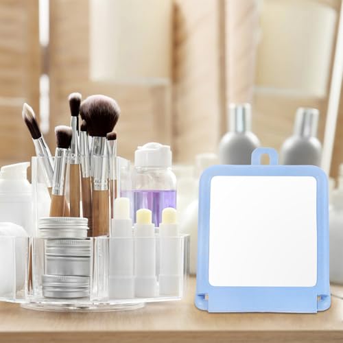 Espejo para maquillaje con soporte y ganchos colgantes miniatura 7