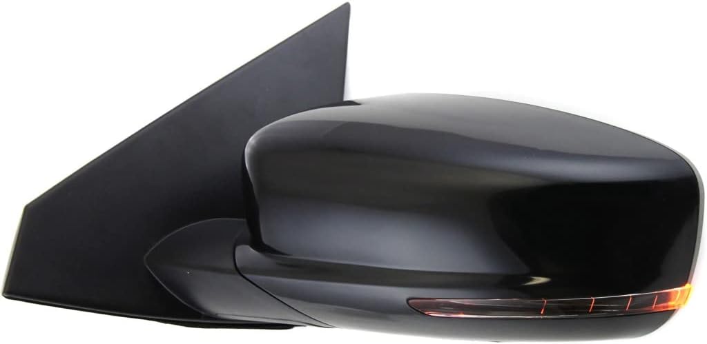 For Dodge Dart 2013 2014 Door Mirror Driver Side | Power | Heated | w/Signal | Paint to Match | Replacement For 334-5423L3EBH, 1TA13TZZAI | CH1320364