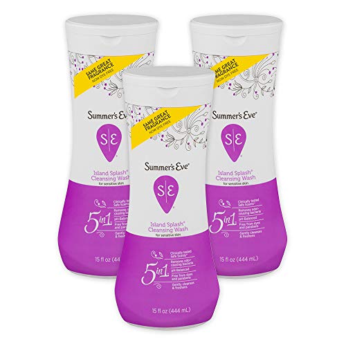 Summer's Eve Cleansing Wash | Island Splash | 15 Ounce | Pack of
