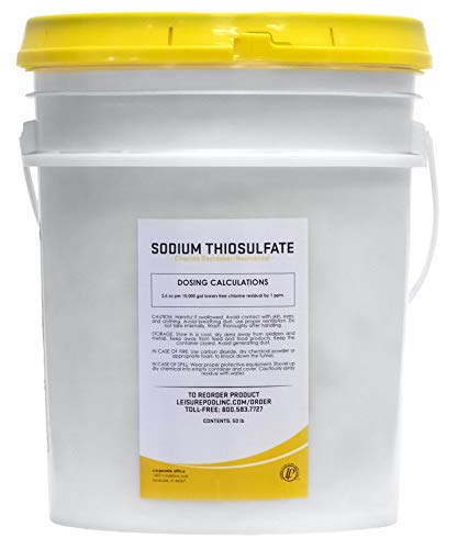 Leisure Pool 50 lb. Pail Chlorine Neutralizer (Sodium Thiosulfate)