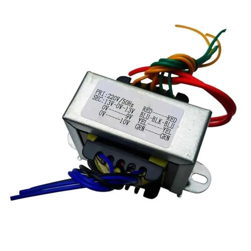 Transformateur haut-parleur amplificateur 25W pur cuivre double 13V 9V 10V