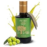 Aceite de Oliva Virgen Extra Ecológico Verde Joven 250ml - AOVE Picual Cosecha Temprana 100% Natural y Gourmet, Extracción en Frío, Sin Filtrar | Aroma Intenso y Amargor Medio Ideal para Uso en Crudo