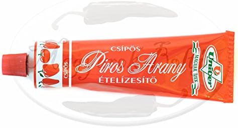 UNIVER Authentic Piros Arany Red Gold Hungarian Paprika Paste Hot 160g