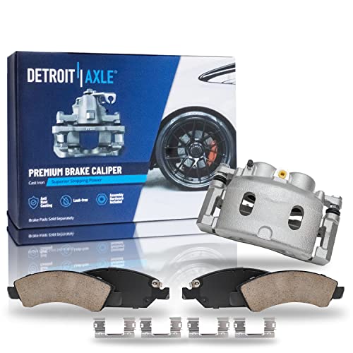 Image of Detroit Axle - 3pc Front Brake Pads Left Caliper for 2008-2018