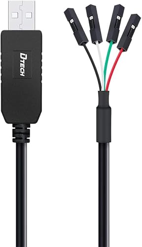 DTECH USB na TTL szeregowy 3,3 V kabel adaptera TX RX Signal 1 m