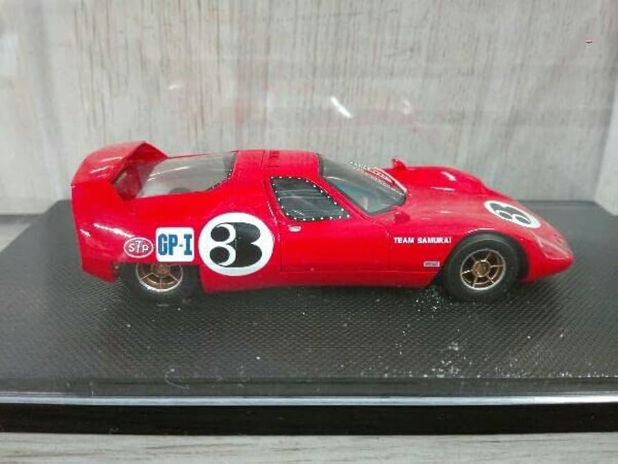 【未使用】　エブロ　EBBRO　ヒノサムライ　日本グランプリ Amazon | エブロ 日野 サムライ 1967 日本グランプリ #3 レッド
