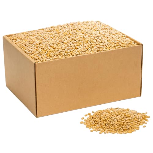 Blé Entier pour Poules et volailles 5 kg | Graines de blé Dur | Aliment complémentaire pour Basse-Cour, Oiseaux et Petits Animaux