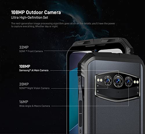 DOOGEE V30T 12GB/256GB Nero Marmo - Telefono cellulare Marca - 5