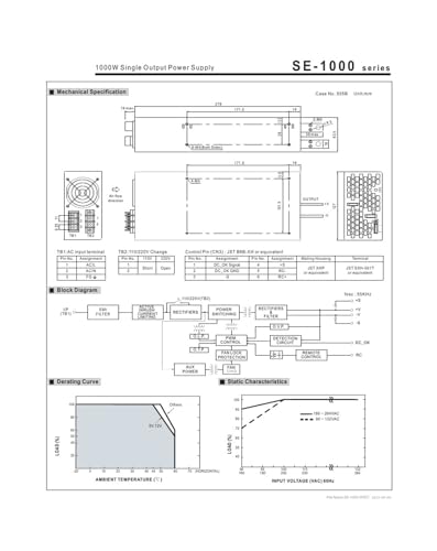 SE-1000-24 bloc de secours électrique pour machines de production continue - 4