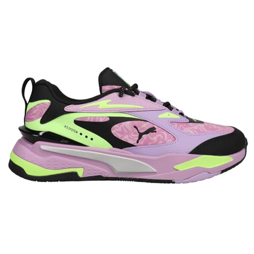 PUMA Kids Girls Rs-Fast Space Glam Lace Up Sneakers Shoes Casual - Black