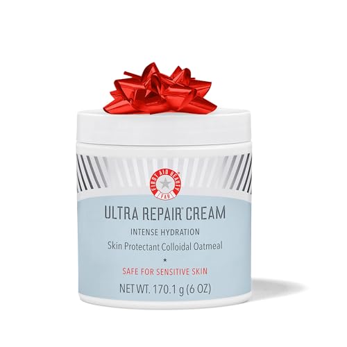 First Aid Beauty - Ultra Repair Cream, Intense Hydration Whipped Colloidal Oatmeal, Clinically Proven to Strengthen Skin Barrier in 7 Days & Helps Relieve Eczema, Luxury Face & Body Moisturize...
