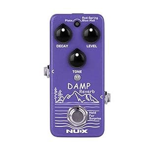 3 reverb types in the mini enclosure. Plate: Clear ambience. Renowned studio reverb found on classic recordings. Spring: Bottom-heavy dimension flashback. Classic “surf” reverb; great for Rockabilly! Hall: Lush & large encompassing reverb with warm d...