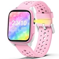 meoonley Kids Watch with 140 Sports Modes, 1.5\" Kids Fitness Tracker, Girls Smart Watch, No APP/Phone Required, Sleep Monitor, Heart Rate, Puzzle Games, IP68 Waterproof,Gifts for Girls Teens Aged 6-15