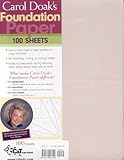 Carol Doak's Foundation Paper