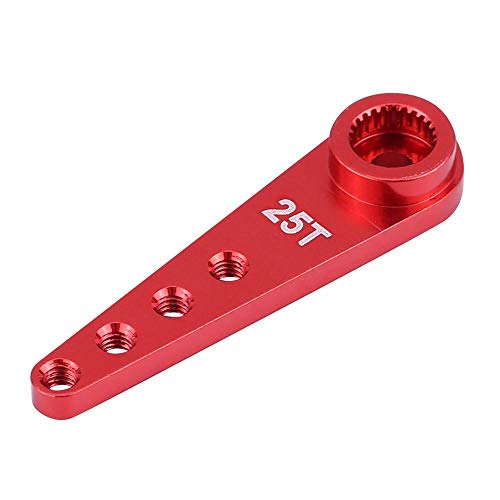 Deger Legierung WPL1627R Upgrade 25T Metall Lenker für RC1: 16 Auto DIY Rot
