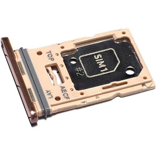 Tiroir Carte SIM pour Samsung Galaxy A53 5G (SM-A536B) + Support Carte Micro-SD, Remplacement Original, Orange