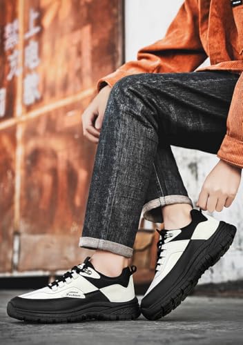 Steel Toe Sneakers for Men Work Safety Shoes Comfortable Slip Resistant Walking Shoes3