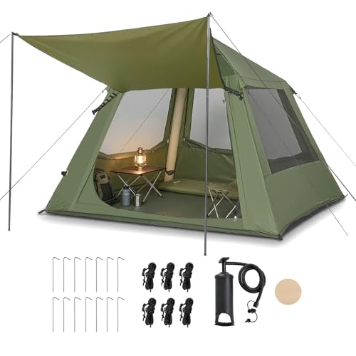 Outvita Inflatable Tent with Awning