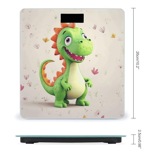 Báscula Digital para Baño con Diseño de Dinosaurio miniatura 2