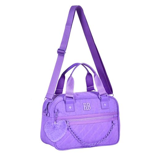 Bolsa Rebecca Bonbon Transversal Baú Corrente (Lilás)
