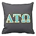 Produktbild Alpha Tau Omega Blue and Yellow Letters Throw Pillow Case Cushion Cover,18"x18"inches