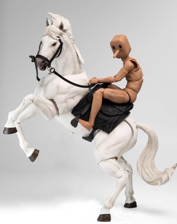 Amazon.co.jp: 「AC]NOTA TOYS 1/12 馬 可動 アクション フィギュア用