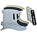 Dopro Metal Diamond Plate 5 Hole Vintage Tele Pickguard with Diamond Plate Control Plate with Screws for American/Mexican FD Tele Black