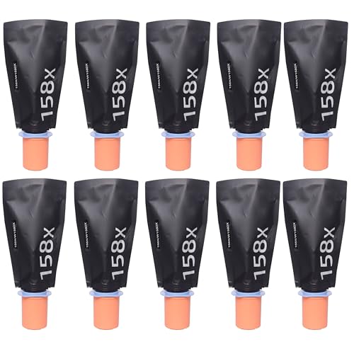 Image of CANOFF 158X Toner Cartridge for HHP 158X Toner Reload Kit, Large Volume 5000 Pages Yield for HHP LJ Tank 1005w, 1020w, MFP 2606sdw, 1020, 1005, 2605sdw,1604w,1602,2602 Series (Pack of 10Pcs.)