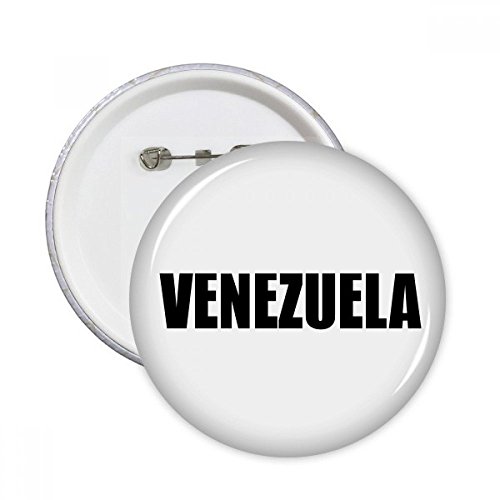 Badge Venezuela multicolore pin's rond pour personnaliser vos vestes
